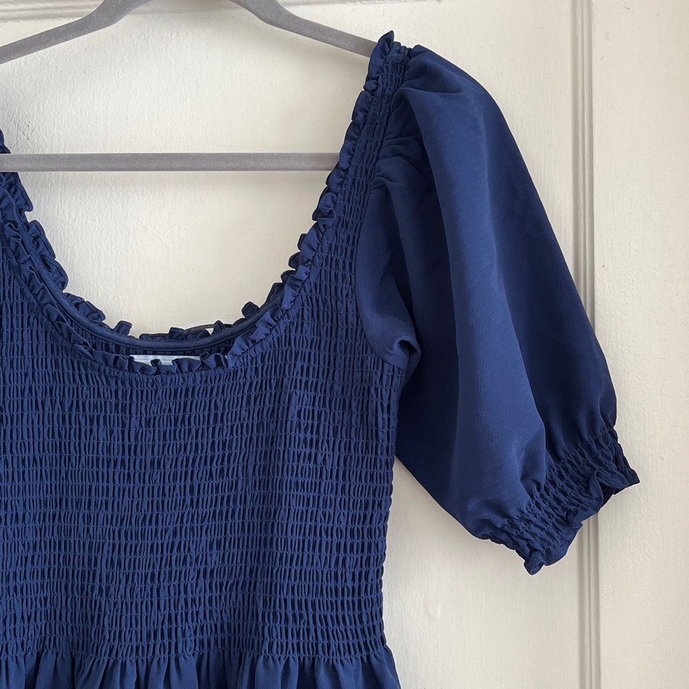 Hill House Navy Blue Nap Dress XS - Picture 2 of 9